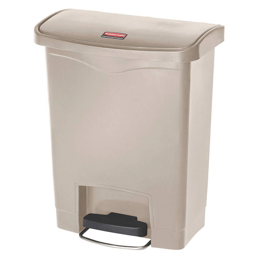 SLIM JIM STEP-ON BEIGE 8 GAL